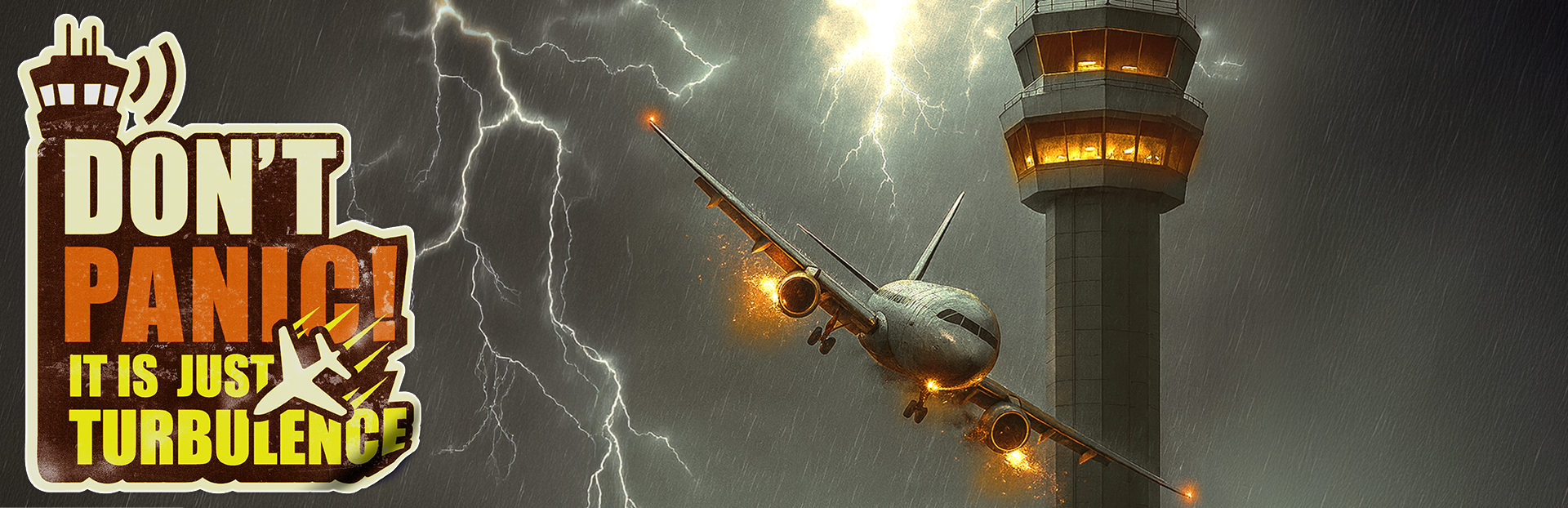 Don't Panic Hero Background